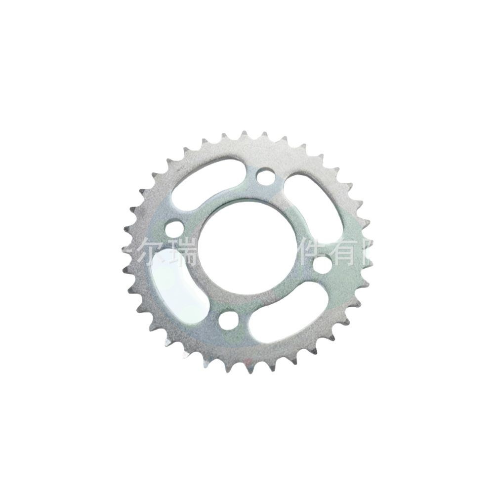 Accesorios de motocicleta de alta calidad Cadena de zinc blanco CG125 - 428 - 32T