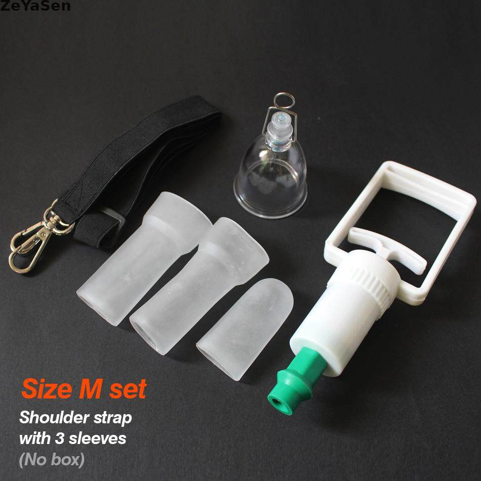 Pene Camilla masculino físico estiramiento soporte Pene entrenador de vacío presión negativa Ejercitador de pene