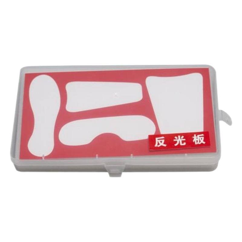 Reflector dental de acero inoxidable para fotografía ortodóntica, reflector intraoral para fotografía, cuatro piezas profesionales