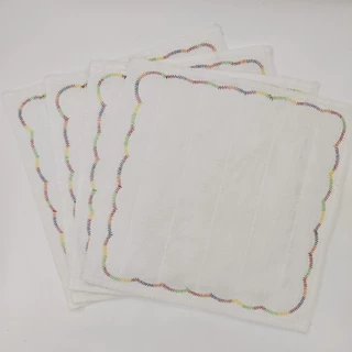 彩虹洗碗巾不沾油吸水加厚厨房清洁专用棉纱抹布清久工厂