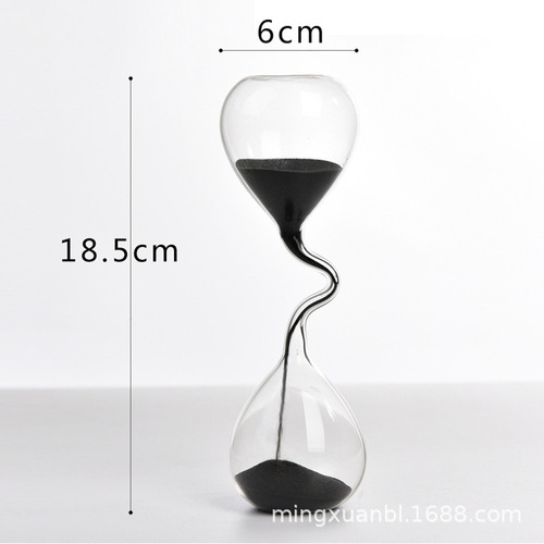 Creative hourglass glass timer crafts gift gift gift Valentine's Day Children's Day gift