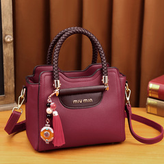 Leather bag women's bag 2024 new style fashion versatile cowhide shoulder bag ladies' large capacity handbag single shoulder bag 