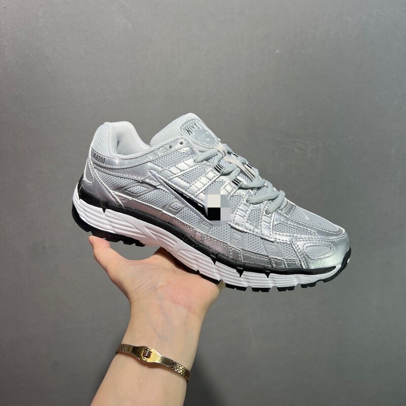 High-Quality Export Model P6000 Dad Shoes, Non-Slip, Wear-Resistant, Casual Sports Shoes, Mesh Breathable Running Shoes for Men and Women