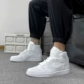 AJ1 High Triple White