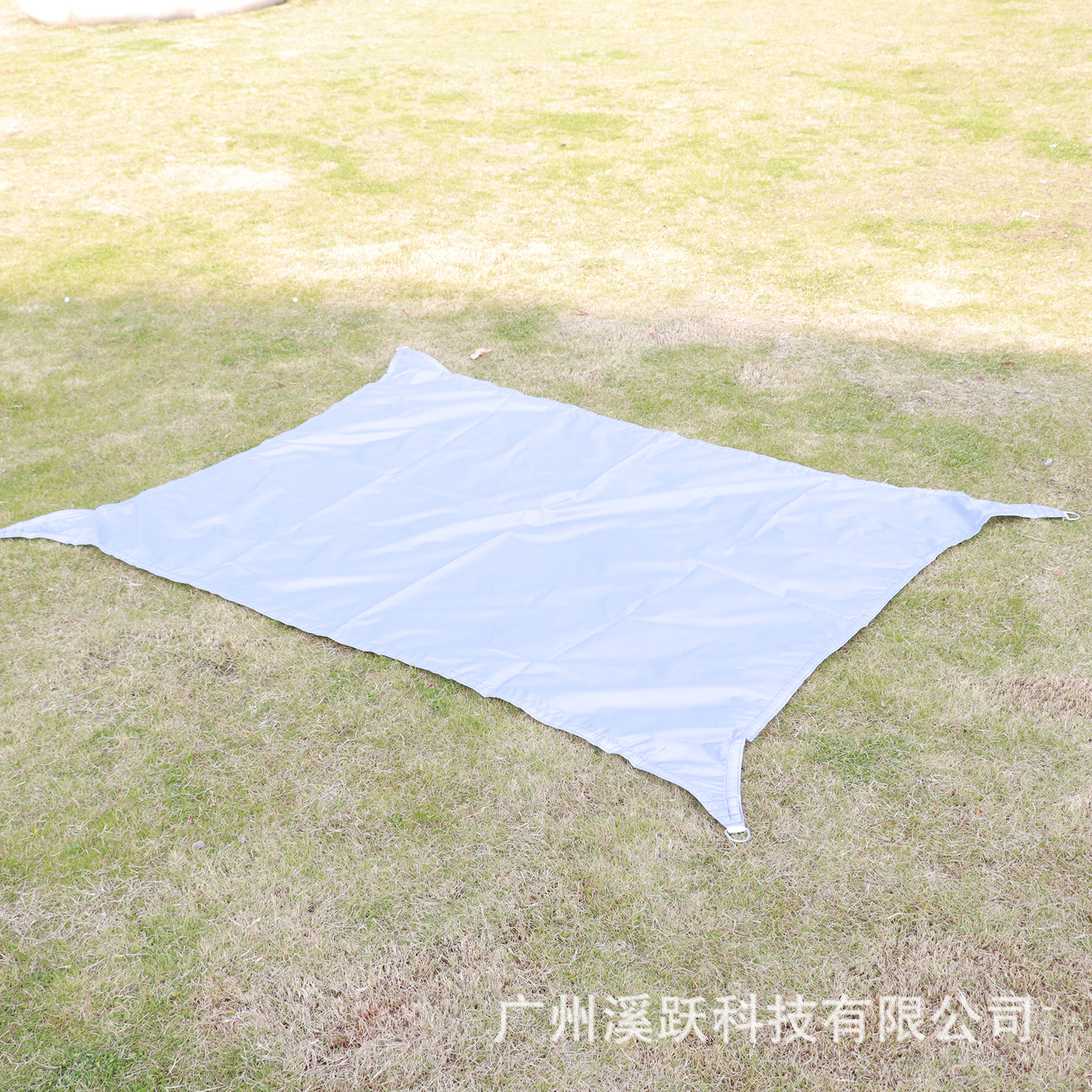 Four-Corner Waterproof Sunshade Sail Polyester Waterproof Sun Protection Uv-Resistant Shade Cloth Sunshade Net for Courtyard Outdoor Villa
