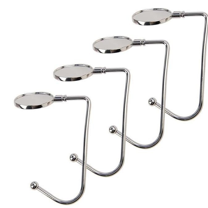 Gancho para mochila escolar, sin necesidad de taladrar, para escritorios de estudiantes, gancho lateral para escritorio de dormitorio, resistente, herramienta para colgar bolsas con rotación de 360 grados.