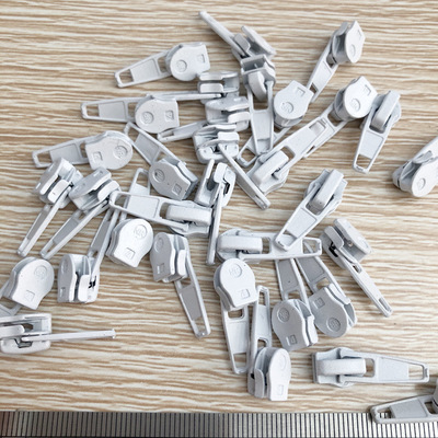定做4号尼龙拉链自动头 610/KG 被套衣服拉链配件 4号自锁拉头|ms