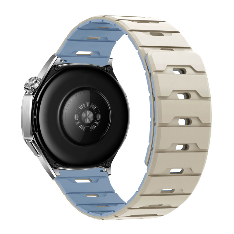 Suitable for Huawei Gt4/Gt5/6 Samsung Watch4/5Pro Dragon Scale Magnetic Silicone Magnetic Watch Strap 18/20/22 Suitable for Huawei Gt4/Gt5/6 Samsung Watch4/5Pro Dragon Scale Magnetic Silicone Magnetic Watch Strap 18/20/22
