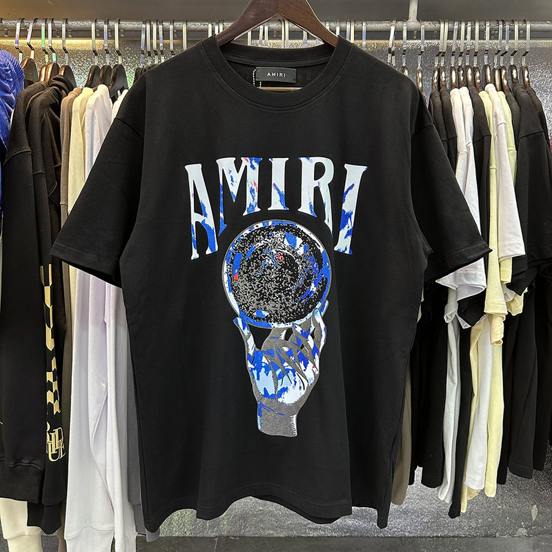 AM1R1 ICON小衆潮牌平和鳩アルファベットプリント丸首ゆるい半袖tシャツ男女カップル半袖|undefined