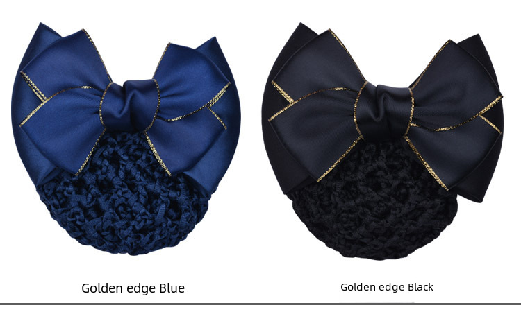 Stewardess Blue Korean Mobile Bank Hospital Nurse Hotel Telecom Professional Net Flower Hairpin Professional Head Flower Wholesale_voghion.com