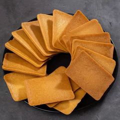 【Factory Direct Shipping】Yide Li Cheese Biscuit Iron Pan Egg Fried Biscuit Snack Full Carton