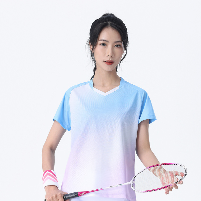 Women's b339 blue single top