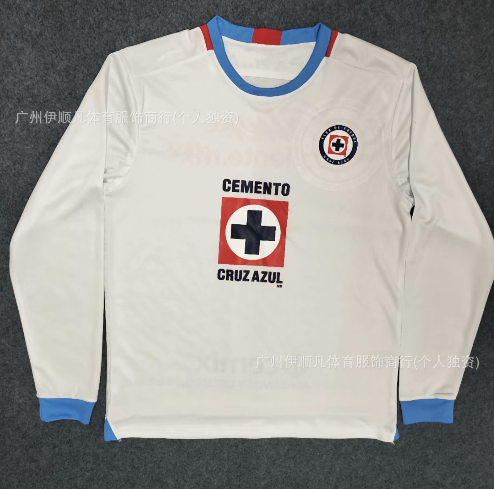 24-25 블루 크로스 화이트