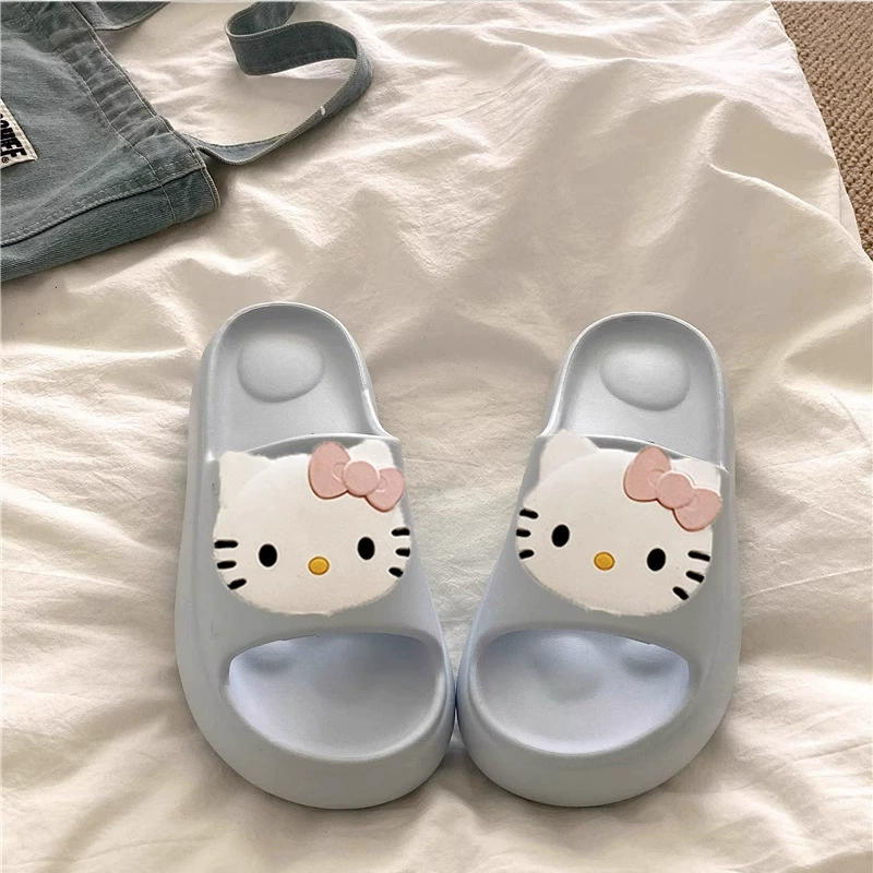 Мультяшные летние нескользящие шлепанцы