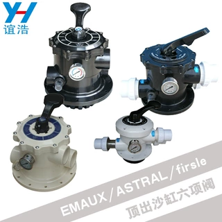 泳池砂缸沙缸头六项功能阀门顶出多项控制阀ASTRAL EMAUX firsle