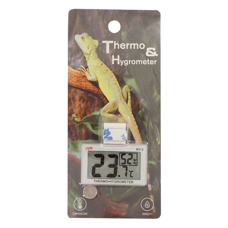 Электронный термометр и гигрометр для террариума Amazon, настенный, для сухого и влажного использования, для разведения ящериц, измерение температуры