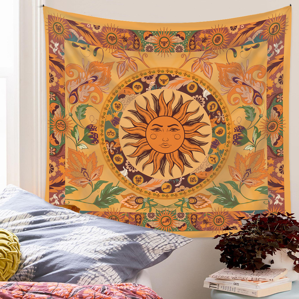 Bohemian Style Psychedelic Mushroom Pattern Tapestry Wholesale Nihaojewelry display picture 8