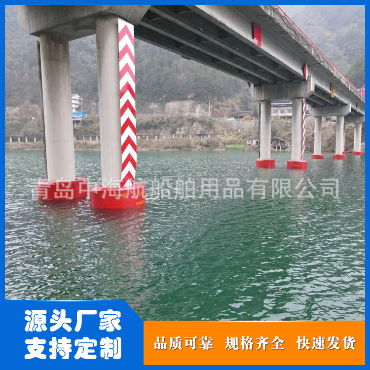 厂家直供固定式桥梁桥墩防撞块 防撞设施复合材料桥梁保护防撞墩