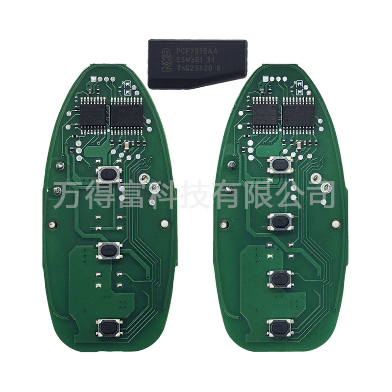 Suitable for Nissan 3/4 Button Car Key Cwtwbu729/Cwtwbu735 Id46 Chip 315 Frequency