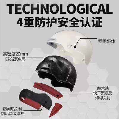 Auto Parts and Accessories – Universal scooter helmet for