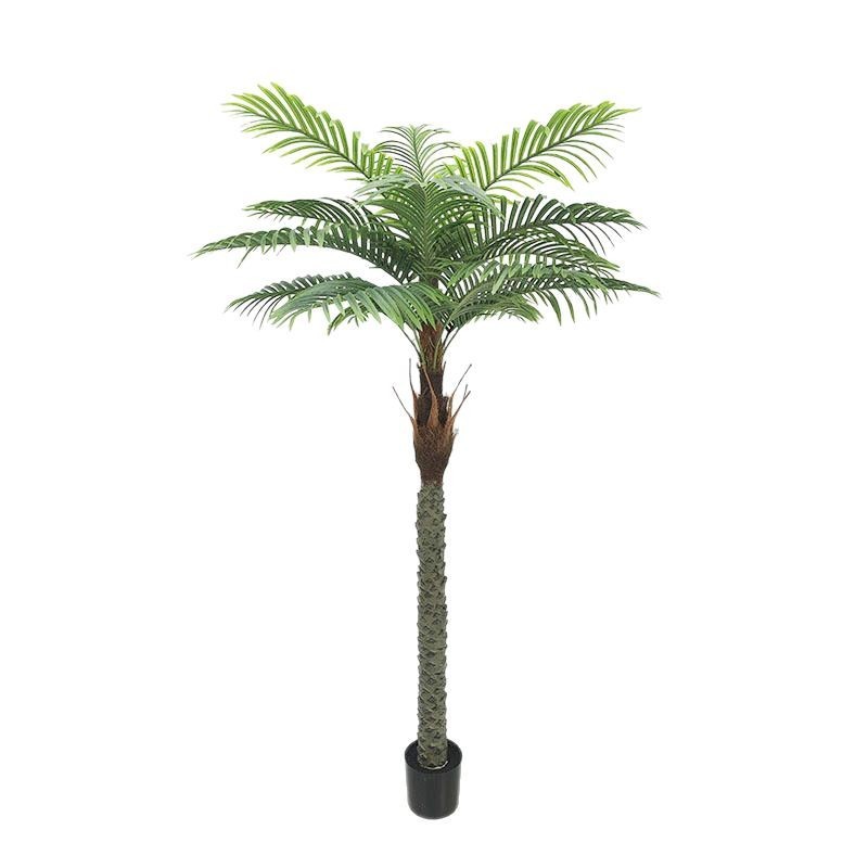 模擬ココナッツツリーニードルセイヨウ鉢植え偽プラスチック植物造園装飾品屋内大型緑植物ヤシの木盆栽装飾|undefined