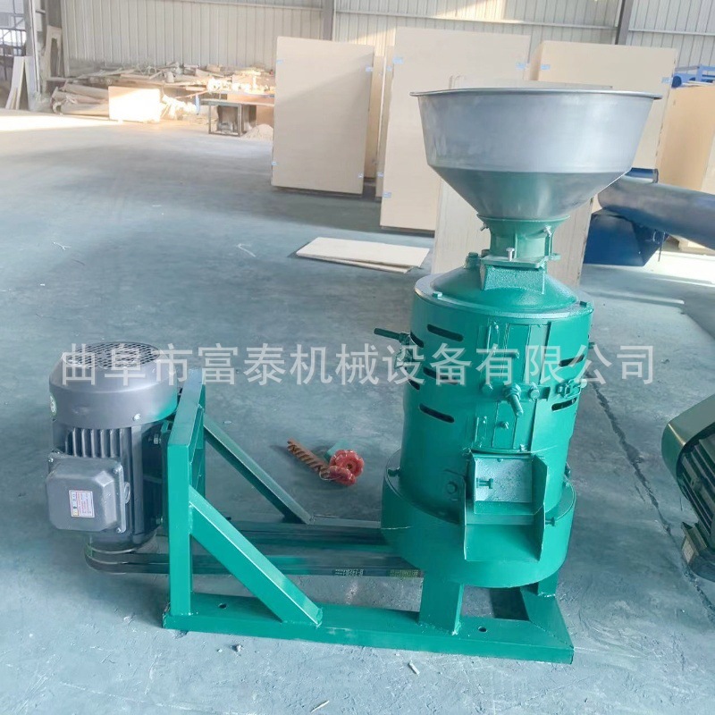 家用电小麦高粱脱皮机 多功能稻谷碾米机 220V玉米脱皮制糁机