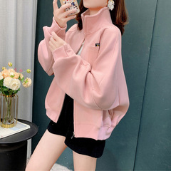 春と秋の新型韓国版ファッションの薄いタイプのショートカーディガンの上着の女性のファッション