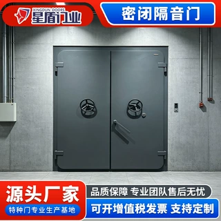 密闭隔音门 钢制隔声门 机房实验室 演播室厂房门支持定制
