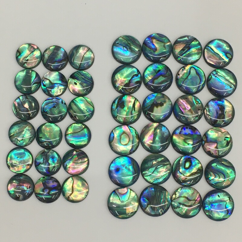Abalone Shell Round 12, 14, 16, 18mm Jewelry Accessories Decorative Thickeneded Shell Paper Plus Plate Flakes Dripping Oil Abalone Shell Round 12, 14, 16, 18mm Jewelry Accessories Decorative Thickeneded Shell Paper Plus Plate Flakes Dripping Oil
