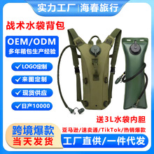 战术户外水袋3L饮用水包双肩水囊背包登山运动旅行骑行带水壶内胆
