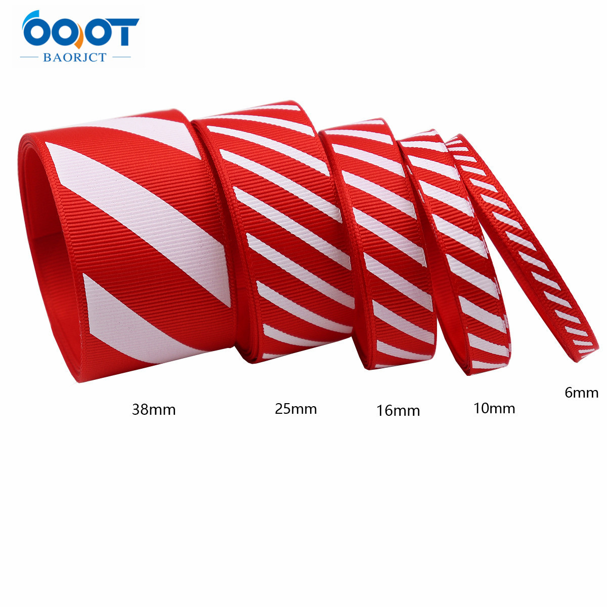 Navidad diagonal raya hilo cinta Carnaval cinta regalo caja embalaje cinta vacaciones escena Decoración