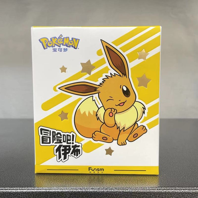 正規品 プレイフルポケモン イーブイ ブラインドボックス 出発 フェアリー 水と火の月の精 フィギュア ギフトコレクション|undefined