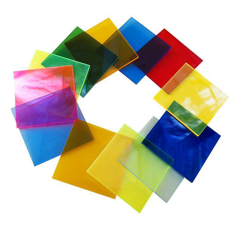 透明亚克力板有机板彩色板磨砂板扩散板PC板激光雕刻UV印刷折弯