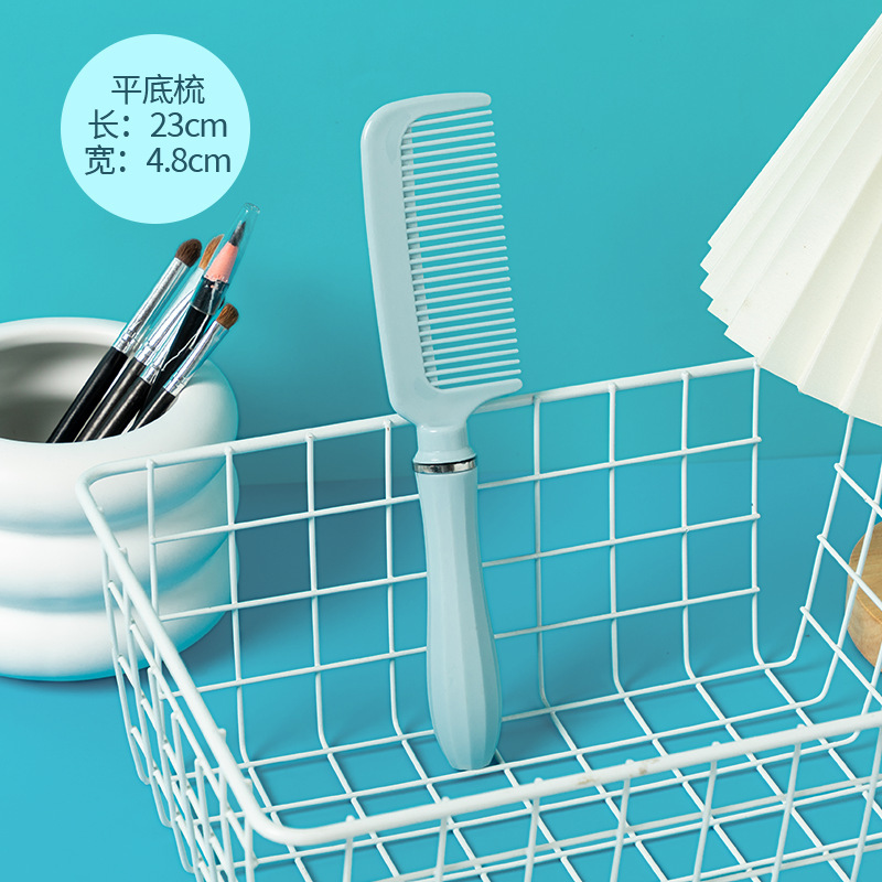 Straight hair comb (blue)
