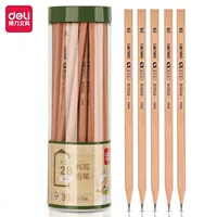 Карандаш для письма Deli S944-2B (цвет дерева) (30 штук/тюбик)