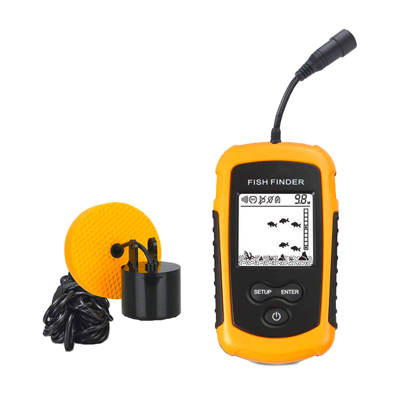 2021 Shenzhen Wholesale Ultrasonic wave Wired Fish Finder radar Probe Shoal of fish Sonar fish finder YYQ001