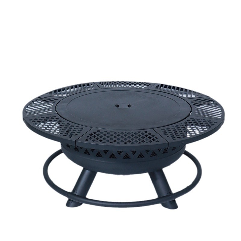 patio calentamiento al aire libre carbón leña tabla de barbacoa horno de madera horno de cocción de té barbacoa multifuncional para el hogar