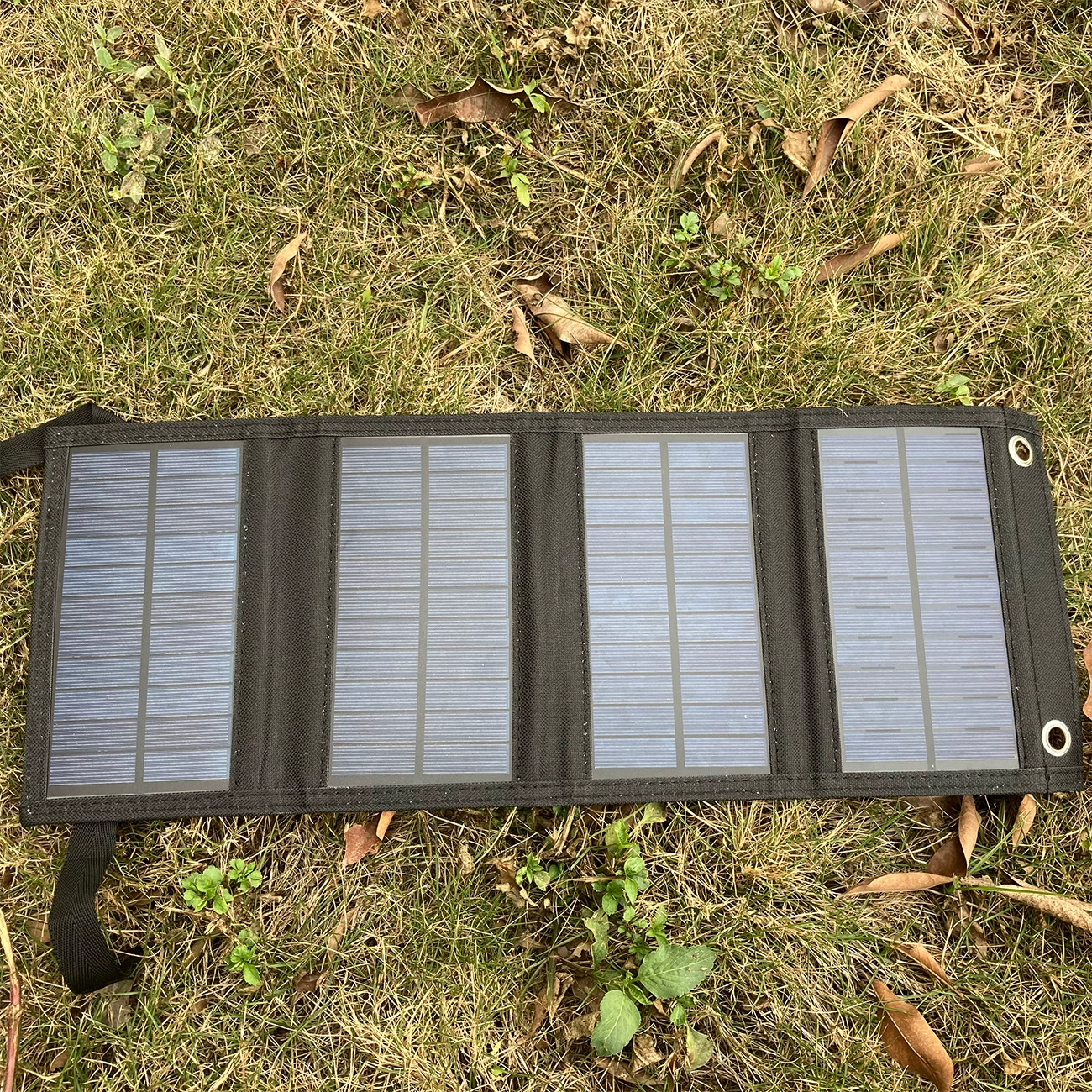 Трансграничный эксклюзивный для солнечной складной пакет 1pcs портативный складной солнечной панели USB интерфейс