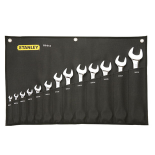STANLEY/stanley Double-headed Opening Wrench Set Multi-functional Metric Fork Mouth Large and Small Mouth Wrench