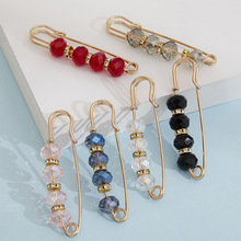 收裤腰别针水晶款ins风钻圈韩版时尚腰围改小裤腰收腰防走光胸针