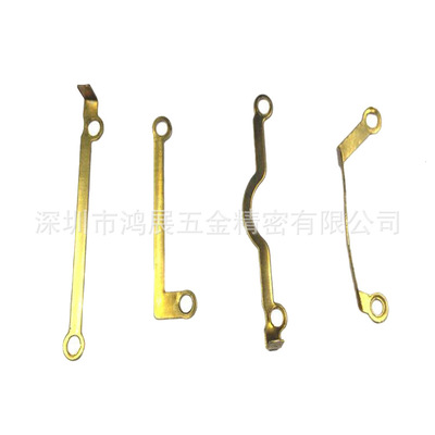 五金沖壓加工 藍牙不鏽鋼耳機彈片 耳機接觸片 錳鋼彈簧鋼彈片