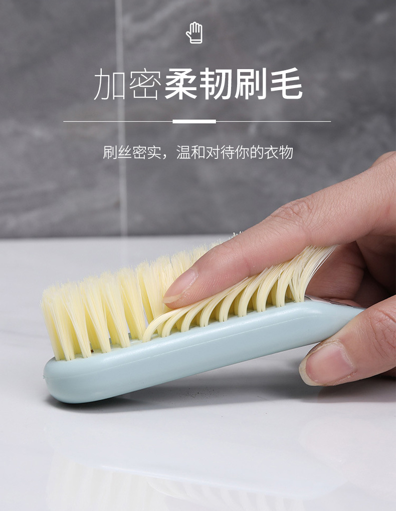 家用长柄鞋刷可挂式塑料洗鞋刷多功能素色清洁刷不伤鞋软毛清洁刷-阿里巴巴