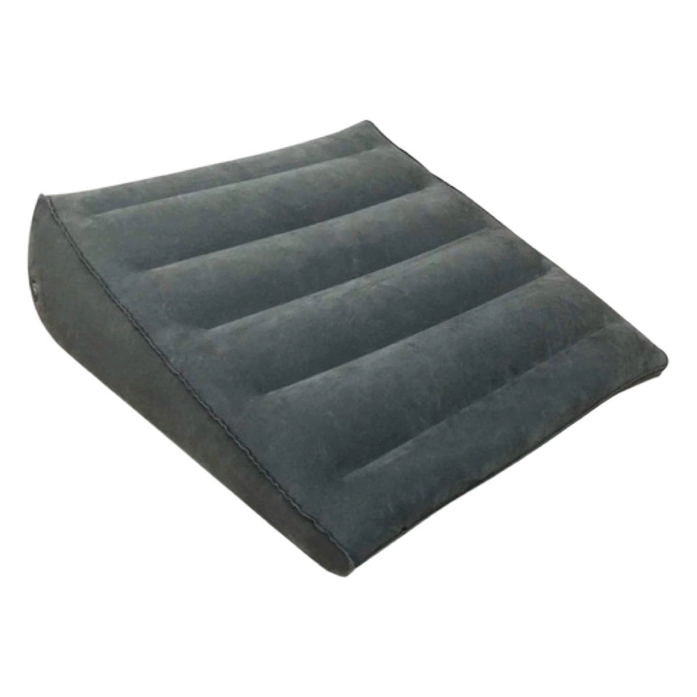 В наличии Горячий Продавать Надувной Флокирующий Треугольный Боковой Коврик Открытый Пляж Подушка Спинки Для Снятия Усталости Ног Автомобиль Дом