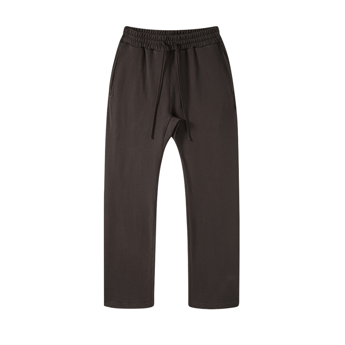 2026 primavera de hombre a medida 400G pantalones casuales de moda americana sueltos pantalones de hombre rectos fábricas simples image 6