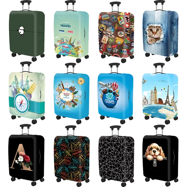 Thickened Elastic Case Cover Dust-proof Luggage Case Protective Cover Luggage Case Protective Cover Luggage Case Luggage Case