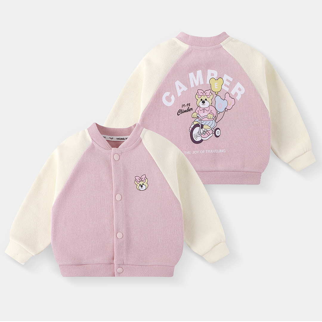 Velvet baseball fuchsia uniform