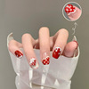 Nail stickers for manicure, fake nails for nails, accessory handmade, wholesale, ready-made product