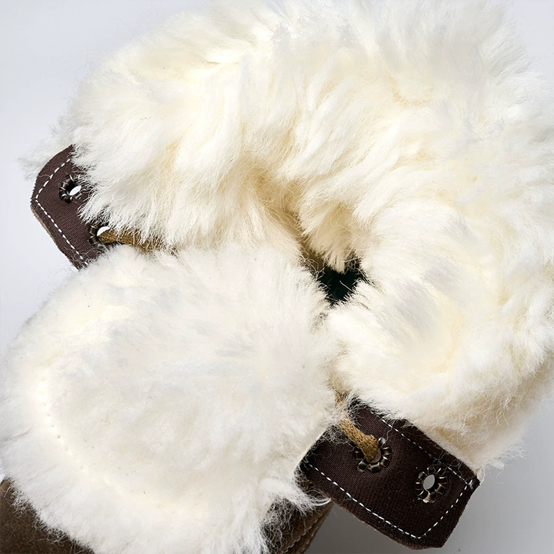 Winter keep warm boots for leisure, 2024 years, mid-length