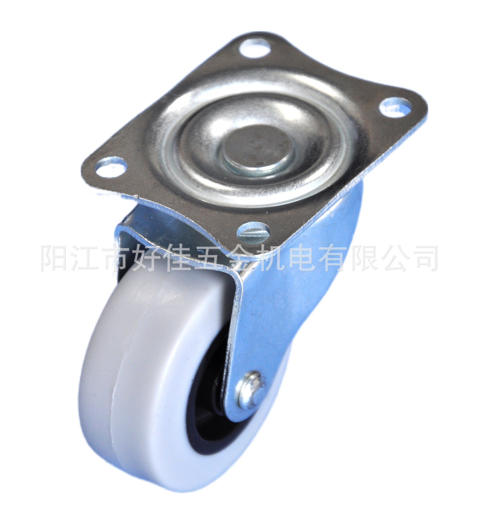 源头工厂产品50mm静音平板万向TPR家具脚轮仪器脚轮