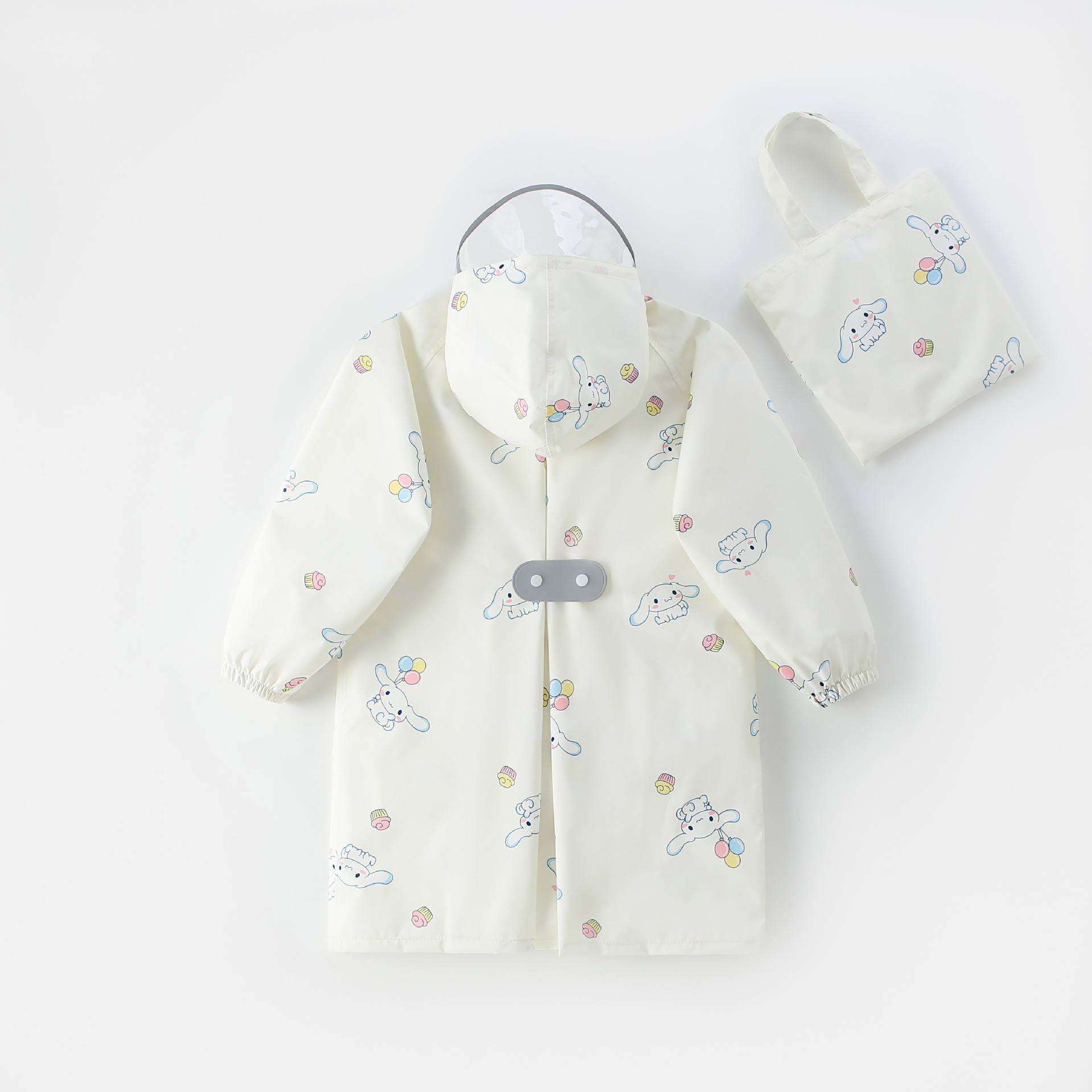 화이트 유귀 G 비옷